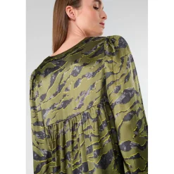 Top CHIMA vert en viscose Nola