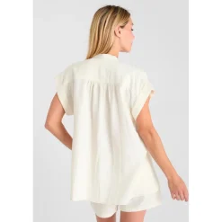 Top CLAUDIE blanc Vera