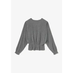 Top fille ITALGI gris