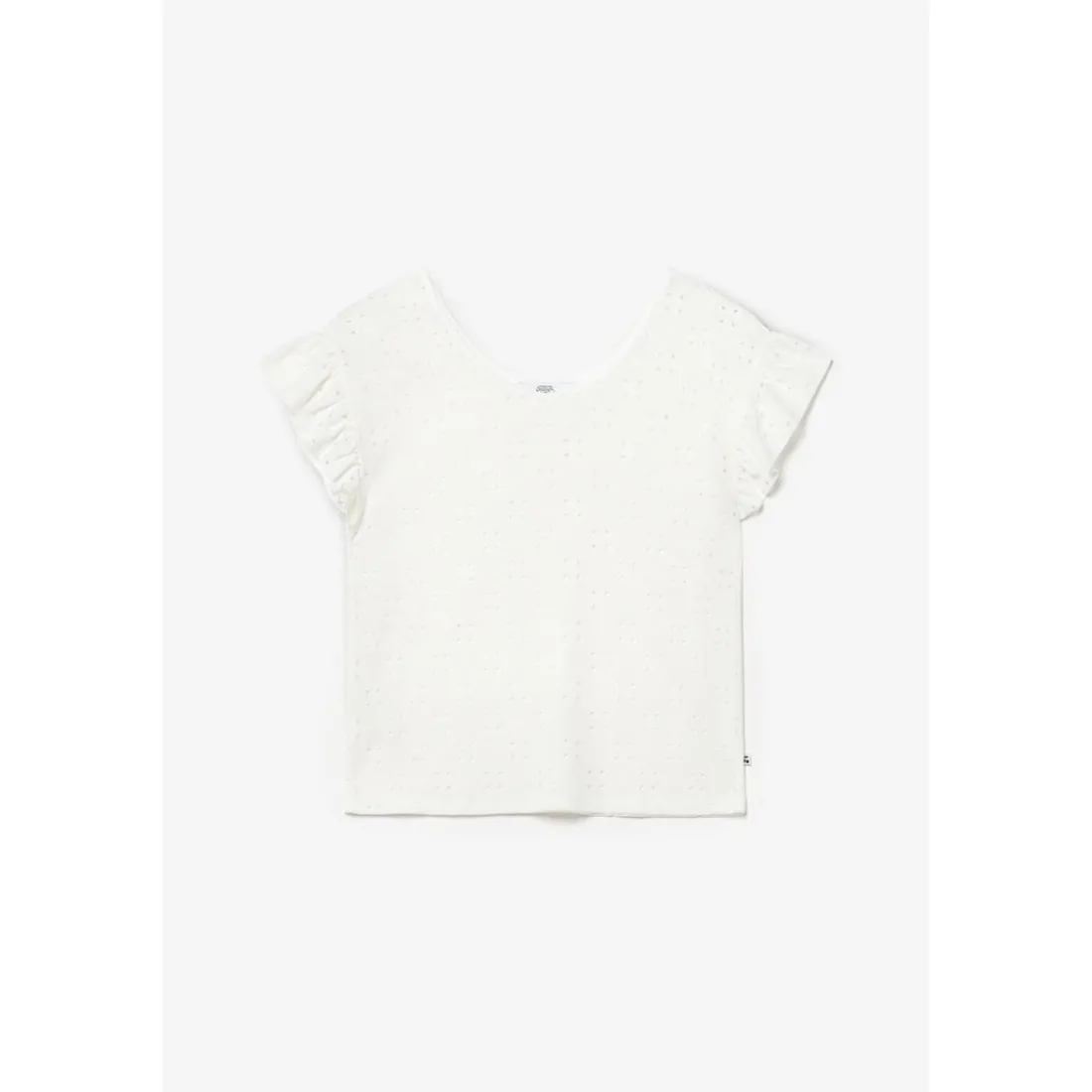 Top fille PEDRINAG blanc