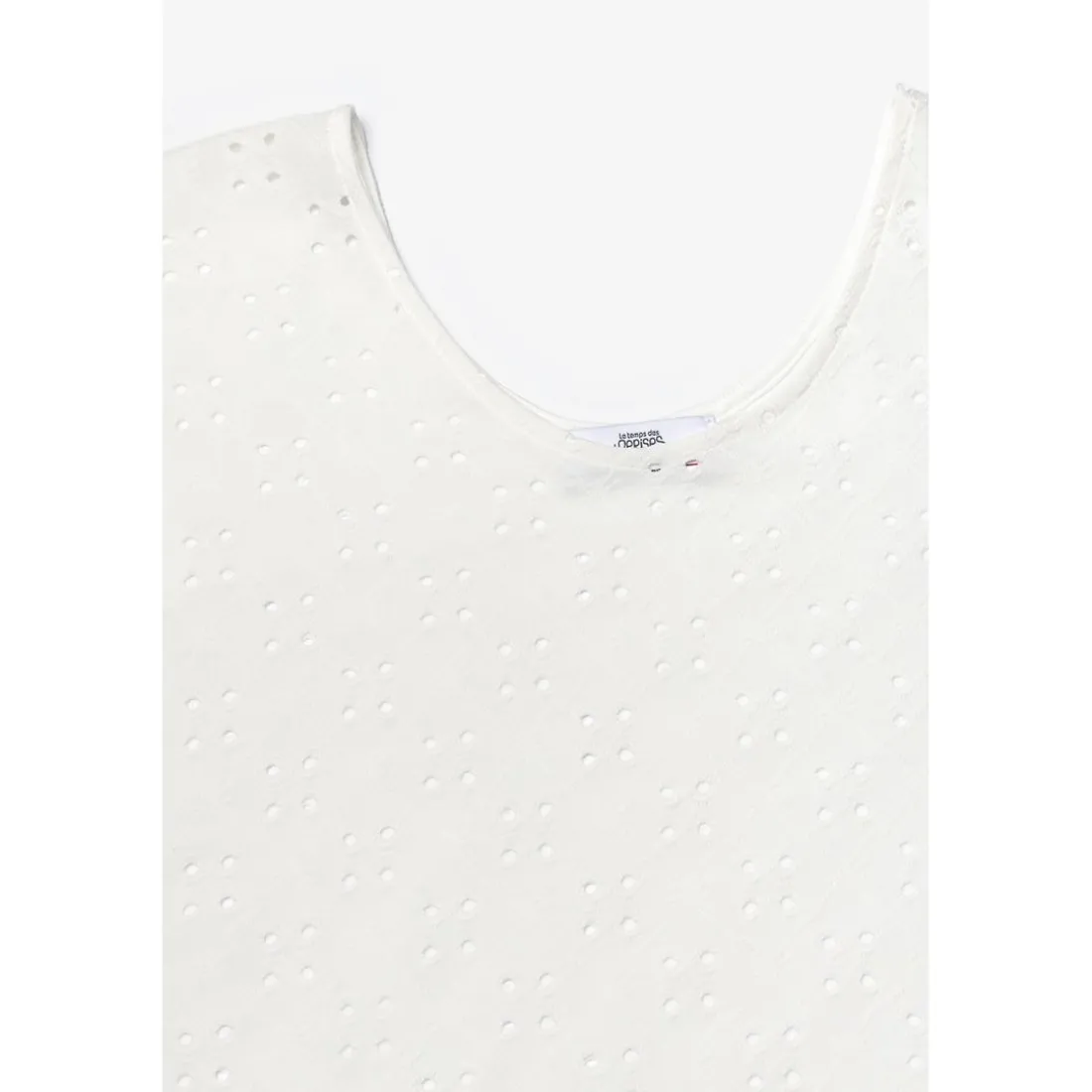 Top fille PEDRINAG blanc