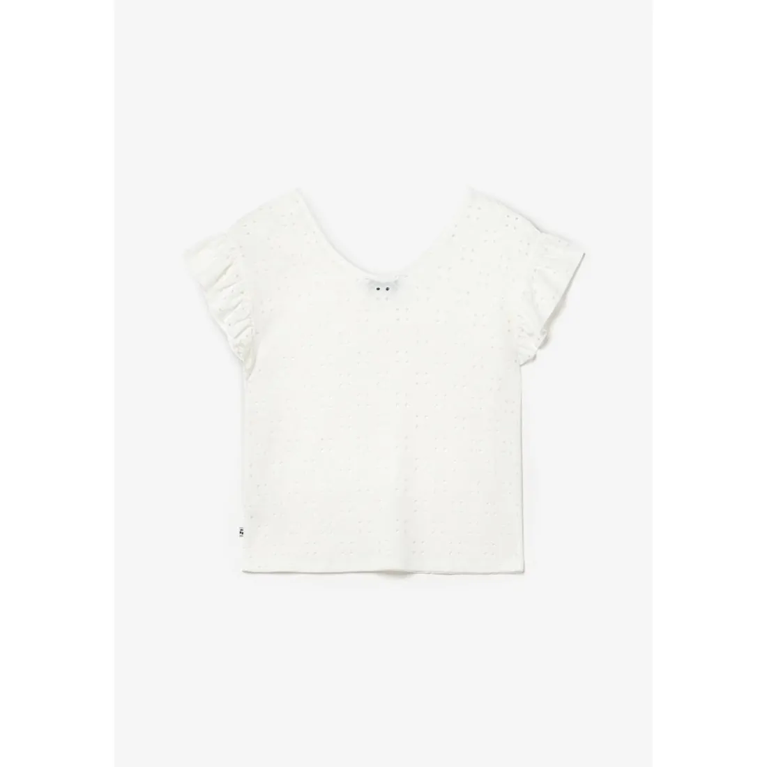 Top fille PEDRINAG blanc