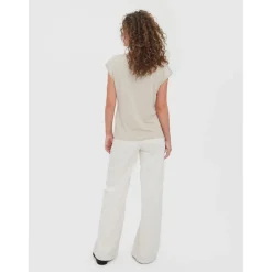 Top Gris en coton modal