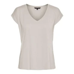 Top Gris en coton modal