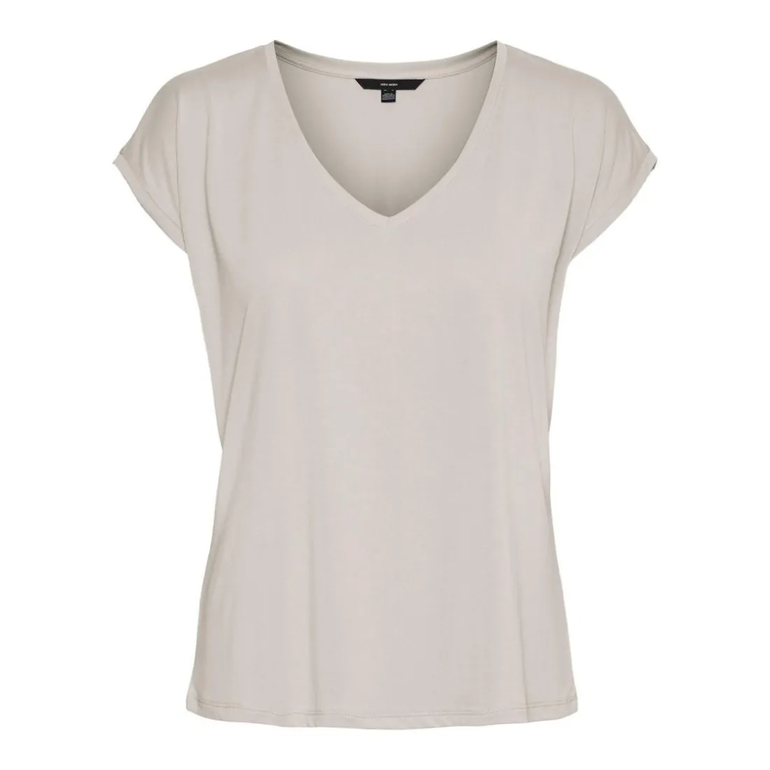 Top Gris en coton modal