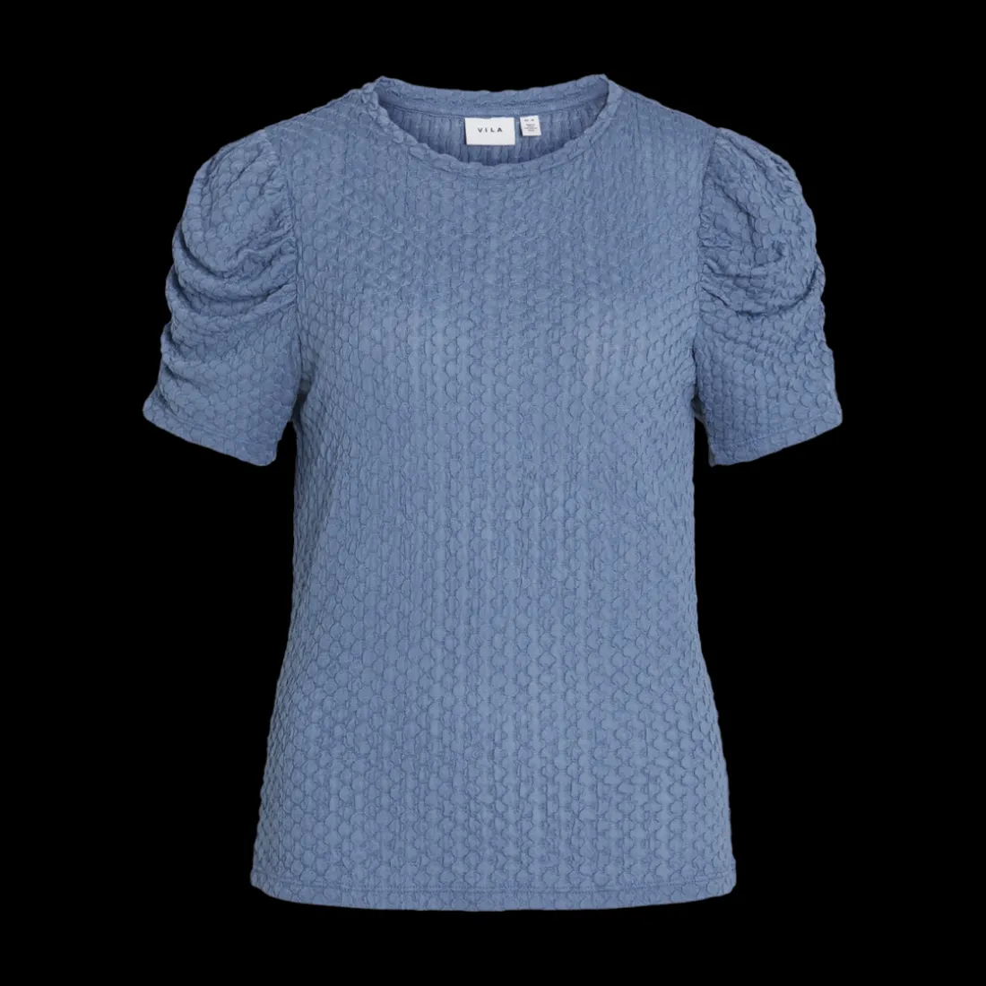 Top manches courtes bleu foncé