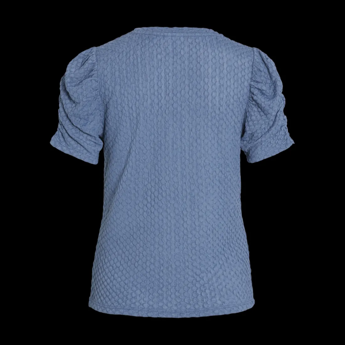 Top manches courtes bleu foncé