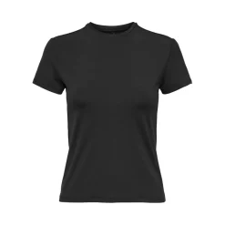 Top manches courtes noir Julia