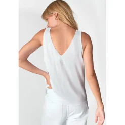 Top MARJOLI blanc Sara