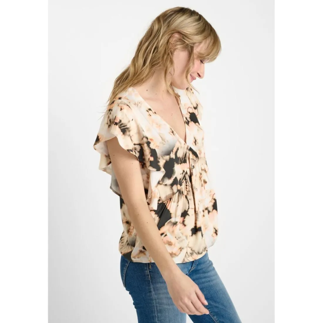Top TERRE orange Nell