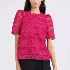 Top TILIE fushia fuchsia