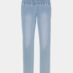 Tregging bleu clair en coton