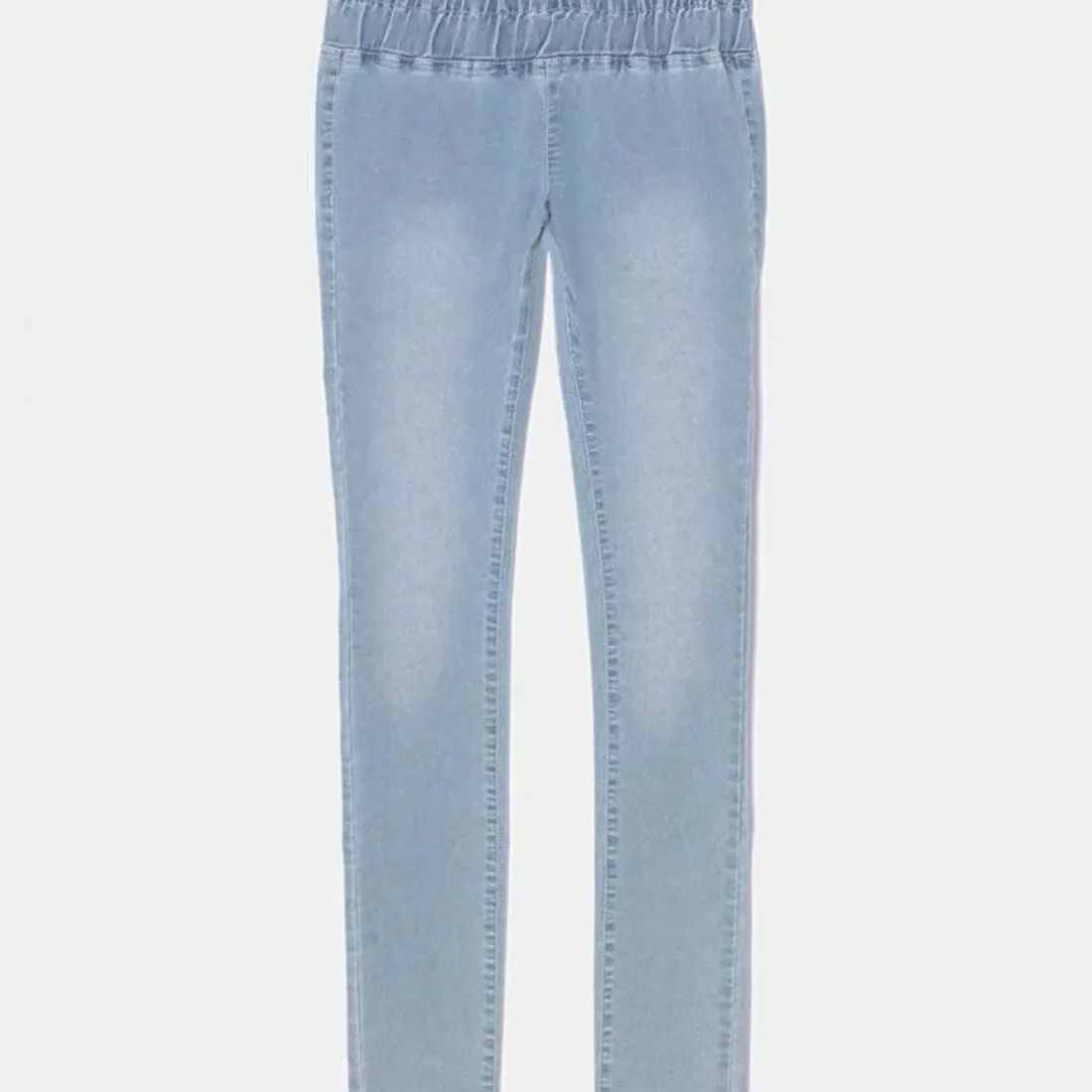 Tregging bleu clair en coton
