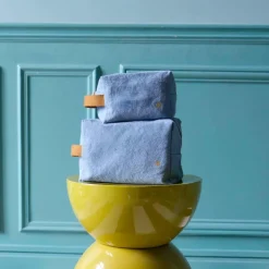 Trousse cube Iona Bluetiful 14 x 22 x 11 bleu