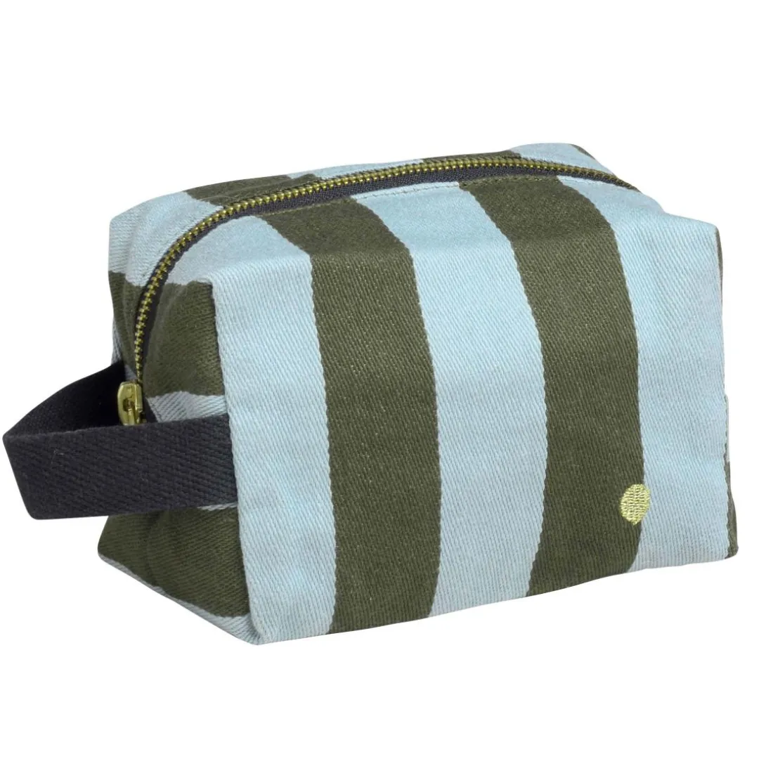 Trousse cube Rita Matcha 10 x 16 x 10 vert