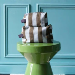 Trousse cube Rita Matcha 10 x 16 x 10 vert