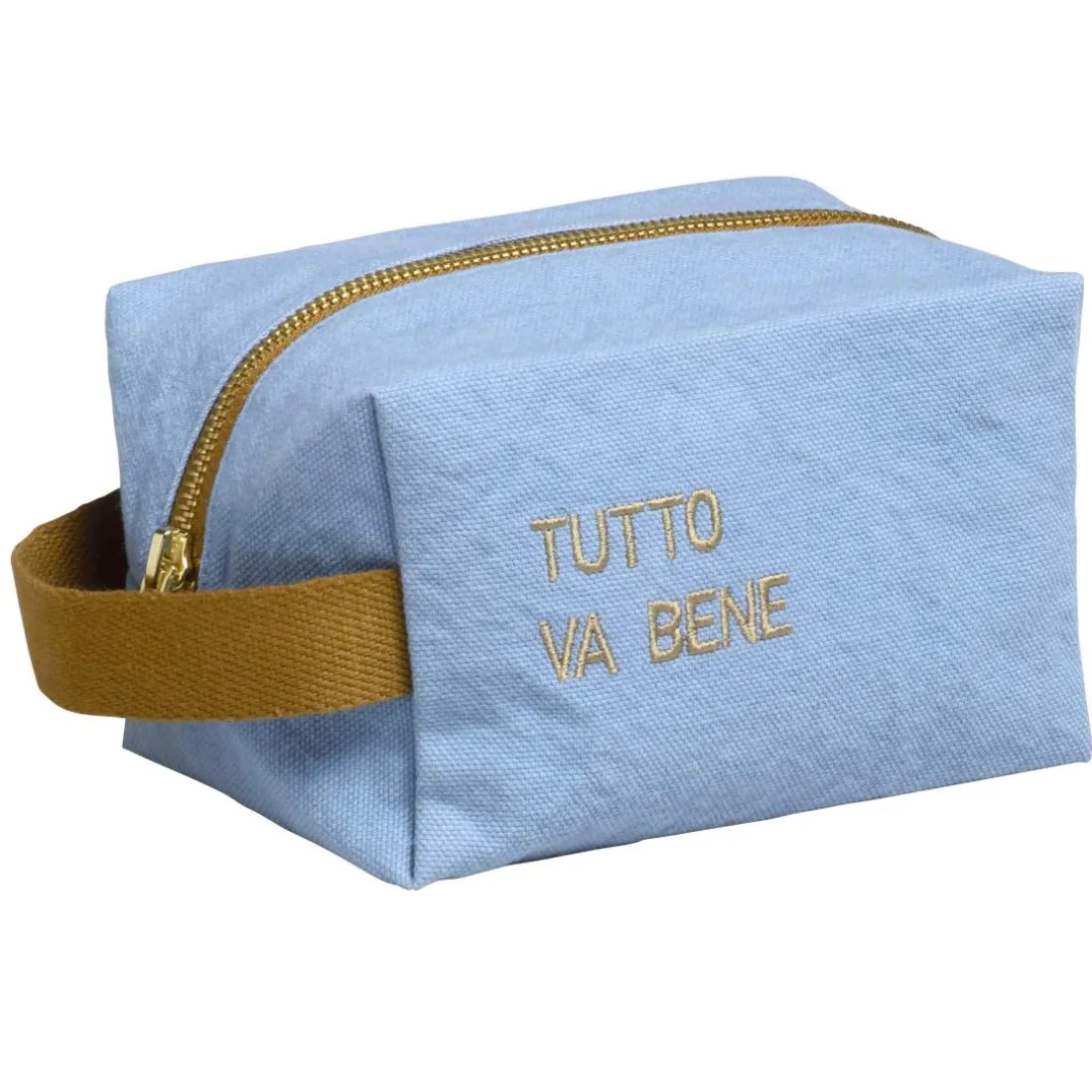 Trousse cube Tutto Bluetiful 10 x 16 x 10 bleu