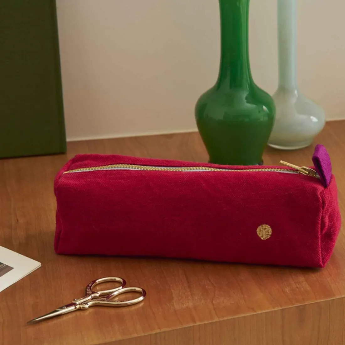 Trousse de bureau IONA Cherry 6 x 20 x 6