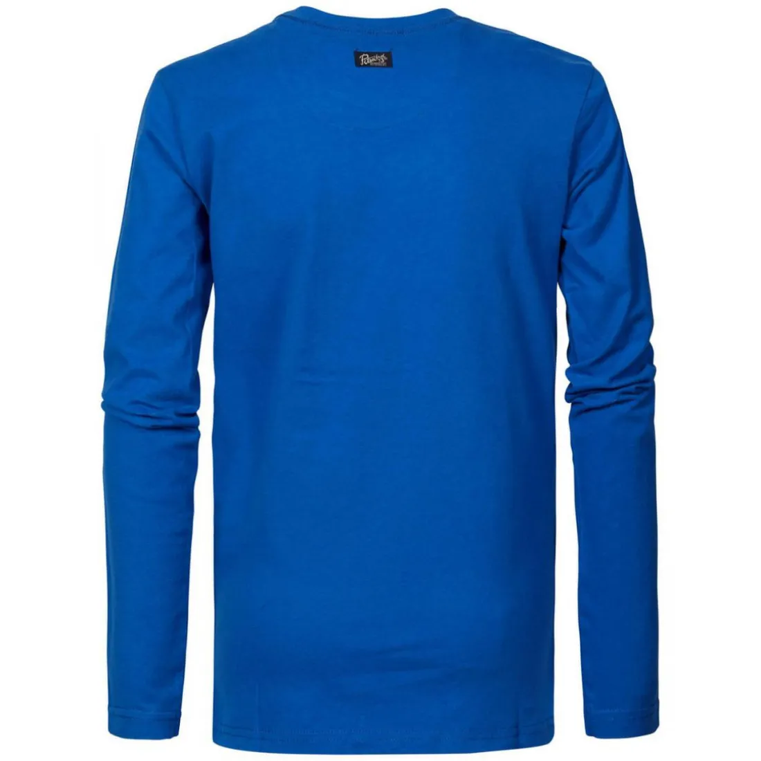 T-shirt à Manches à Longues Garçon Bleu - Petrol en coton