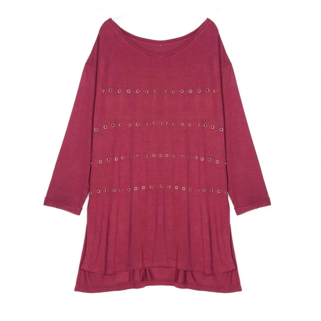 T-shirt - Rouge en coton