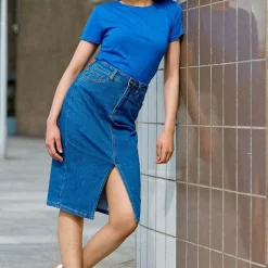 T-shirt bleu ELVA