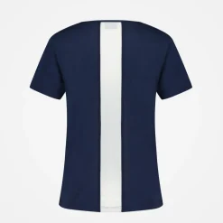 T-shirt Femme manches courtes TENNIS N°1 W dress blues bleu en coton