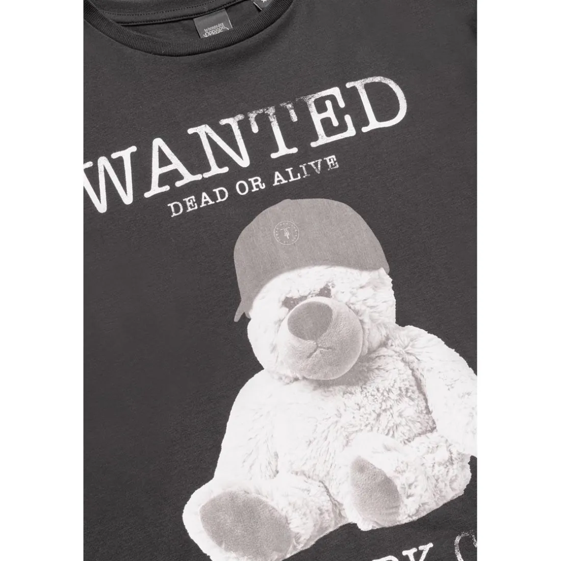 T-shirt garçon Gaspabo noir imprimé en coton