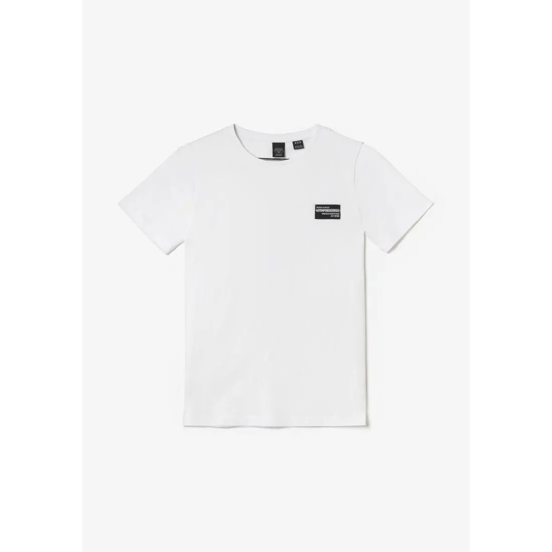 T-shirt garçon Ouibo blanc en coton