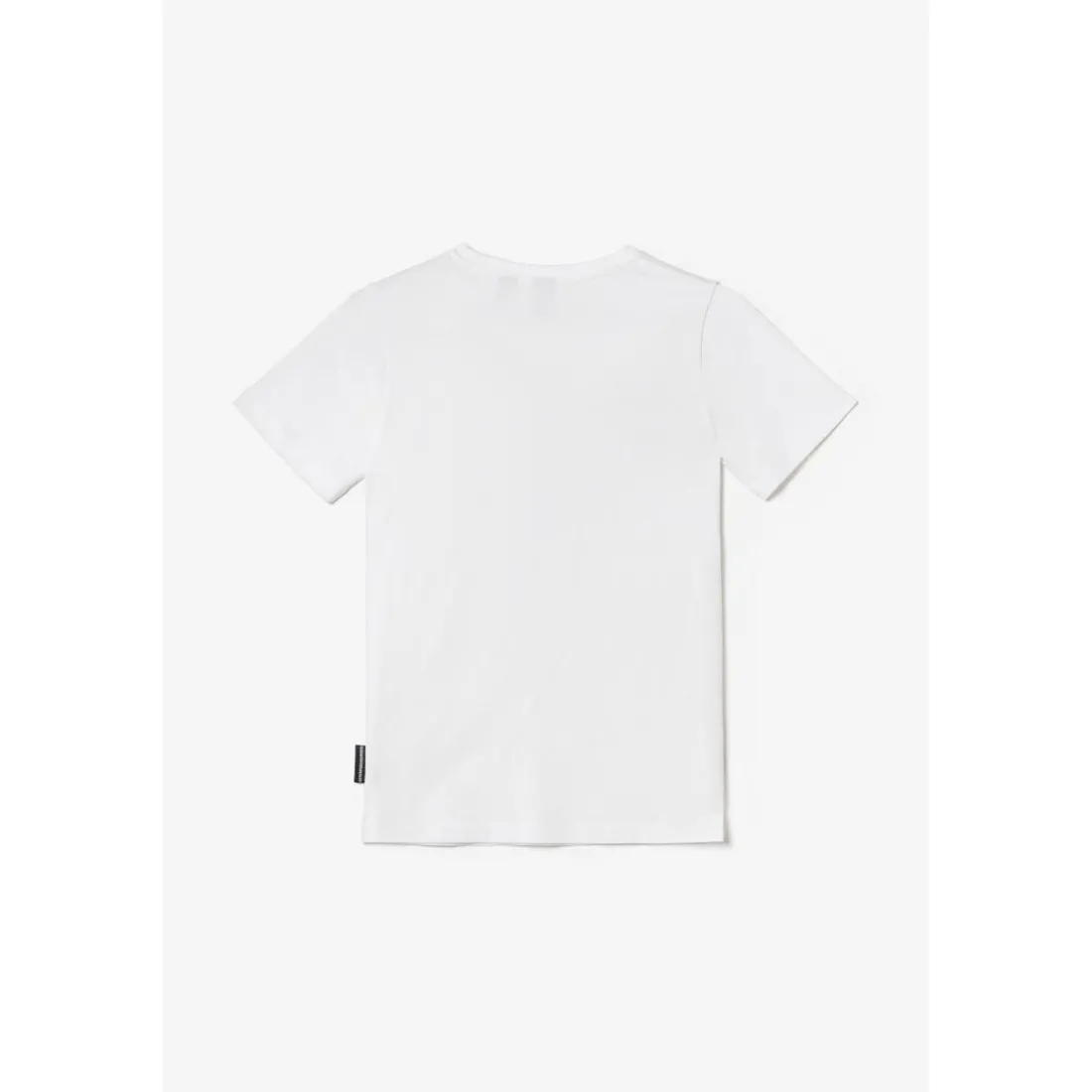 T-shirt garçon Ouibo blanc en coton