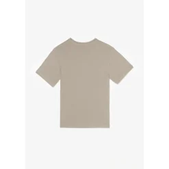 T-shirt garçon Uzurbo beige blanc en coton