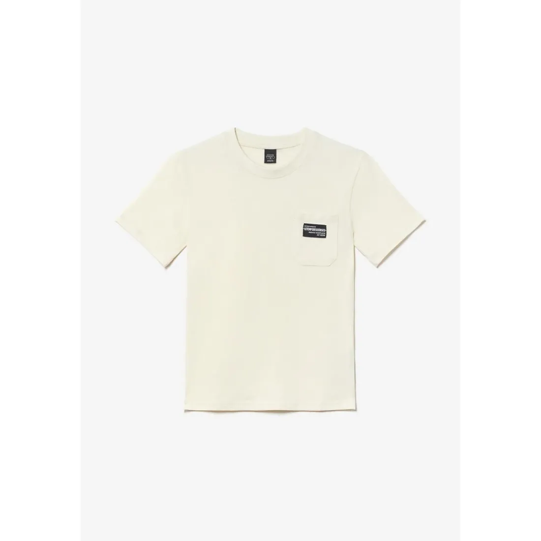 T-shirt garçon Uzurbo écru gris en coton