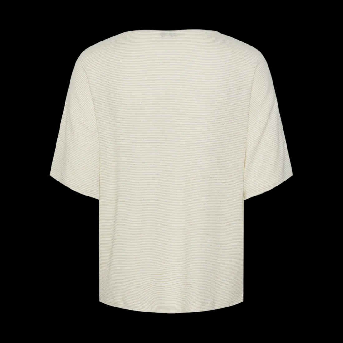 T-shirt loose fit manches courtes blanc en viscose Lara