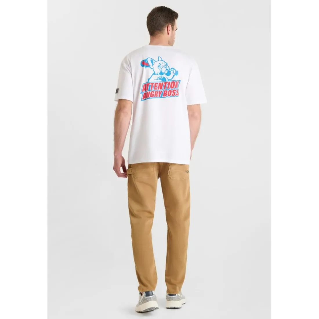 T-shirt manche courte Matthews blanc en coton Orin