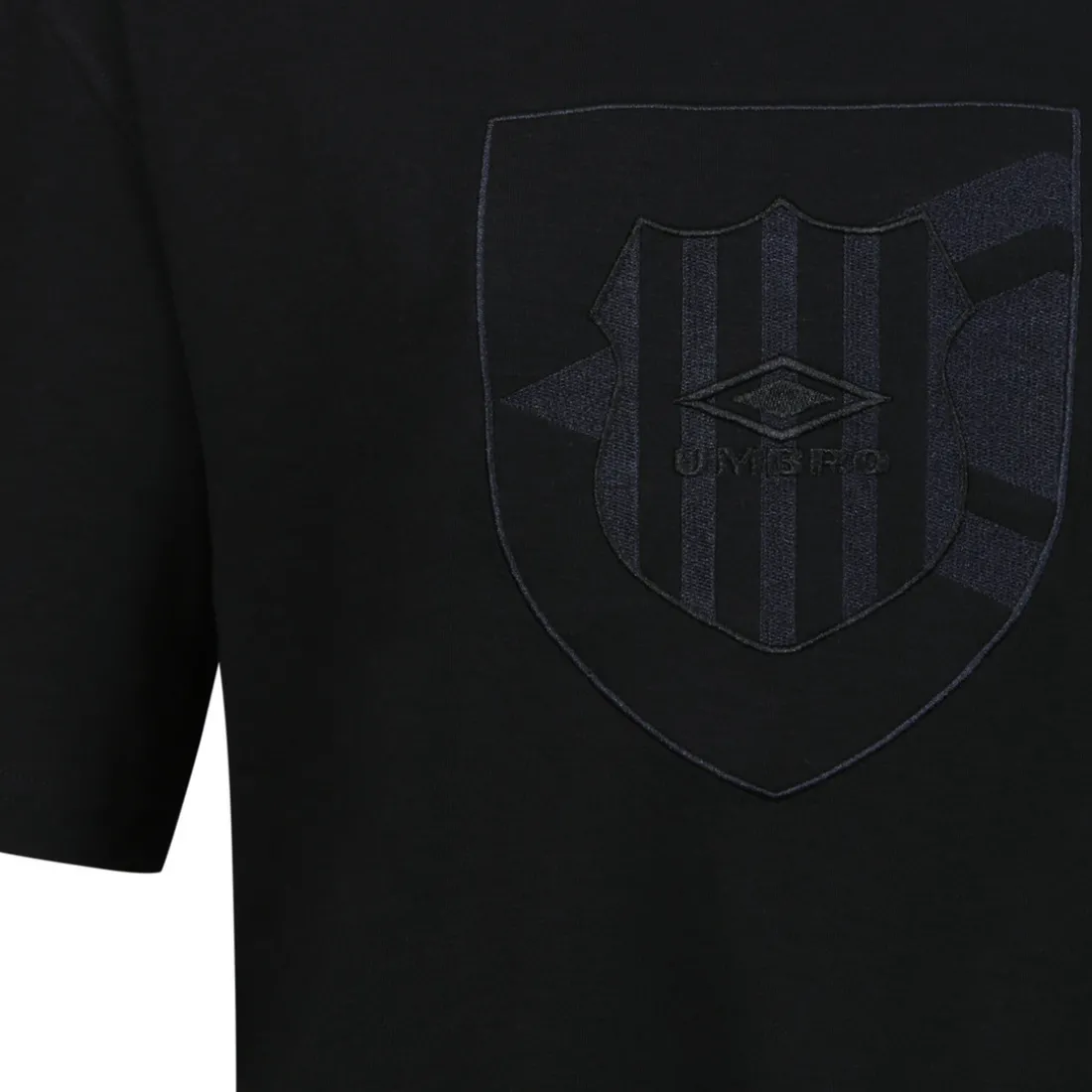 T-shirt manche courte noir en coton