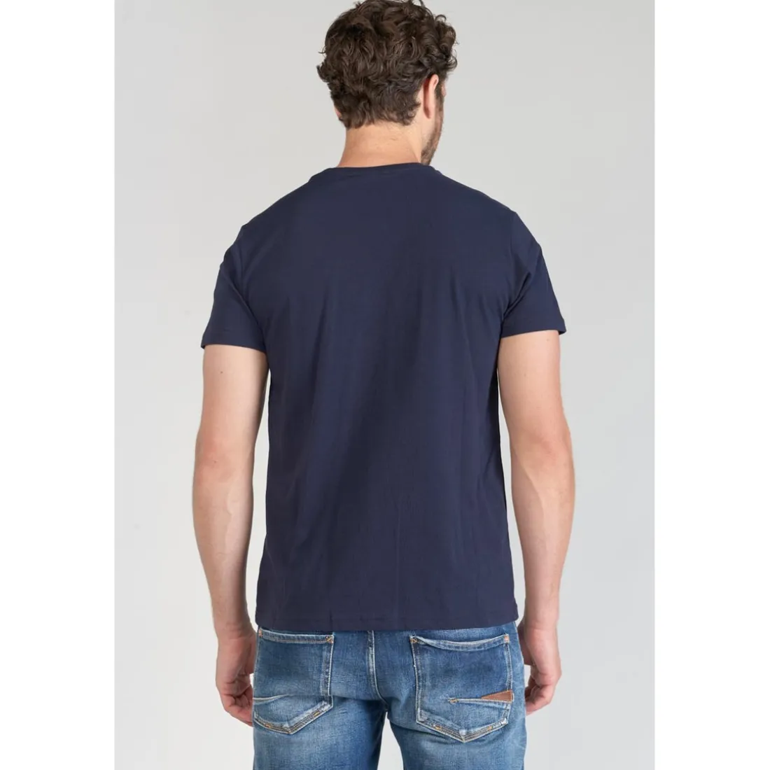 T-shirt Paia bleu nuit en coton
