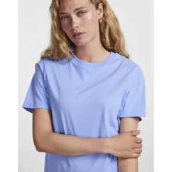 T-shirt regular fit manches courtes bleu Ode