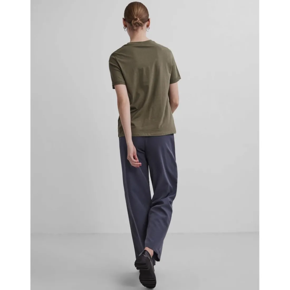 T-shirt regular fit manches courtes vert Nola