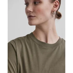 T-shirt regular fit manches courtes vert Nola
