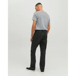 T-shirt Stretch Fit Col rond Manches courtes Gris Clair en coton