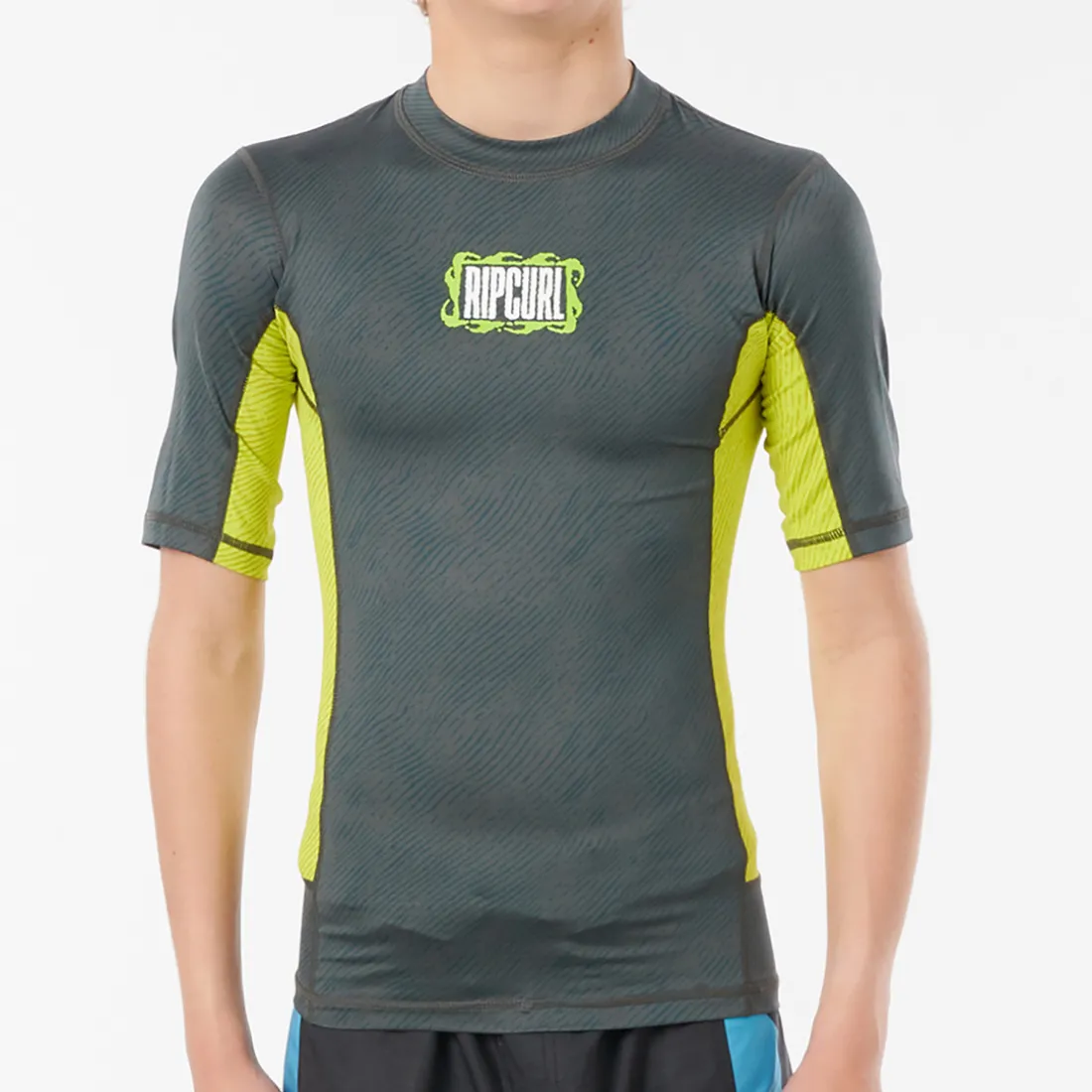 T-shirt Surf Manches Courtes Garçon Gris Rip Curl