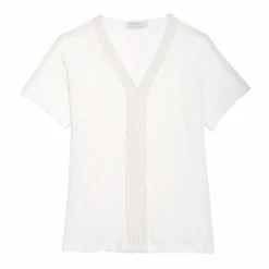 T-shirt TILA ecru en coton