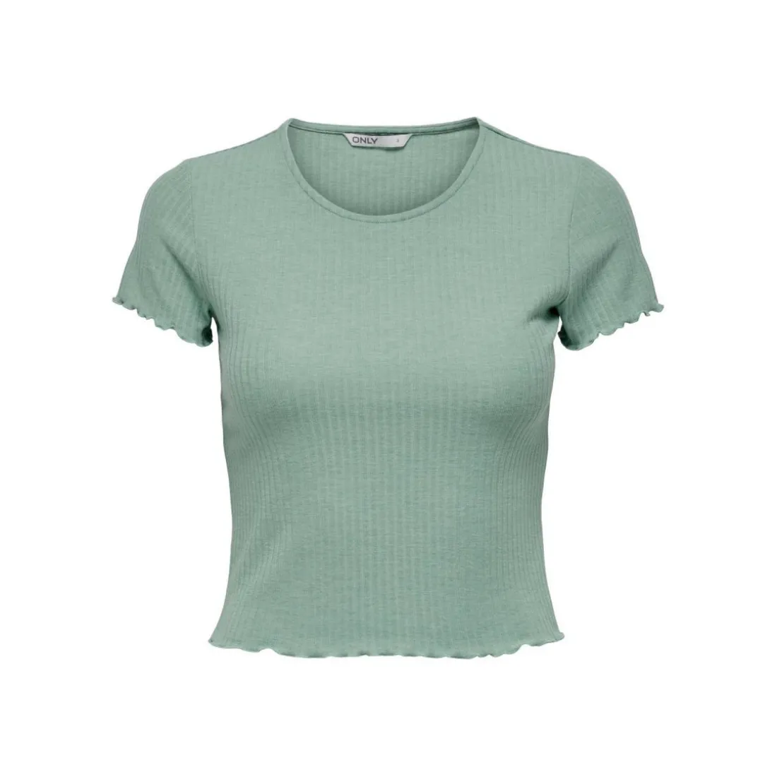 T-shirts Col rond Manches courtes Court vert Rae
