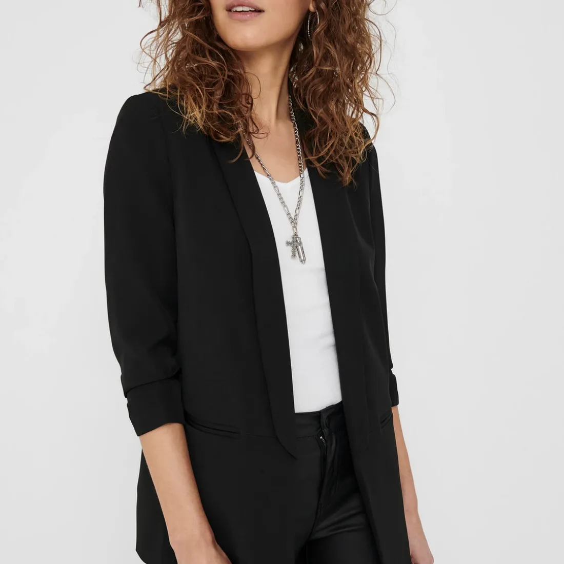 Vest 3/4 ONLELLY - Noir Maia