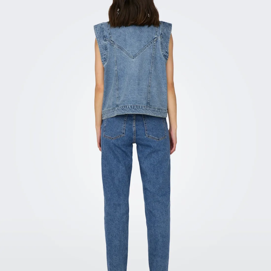 Vest en Jean sans manche ONLKENNEDY - Bleu Amy