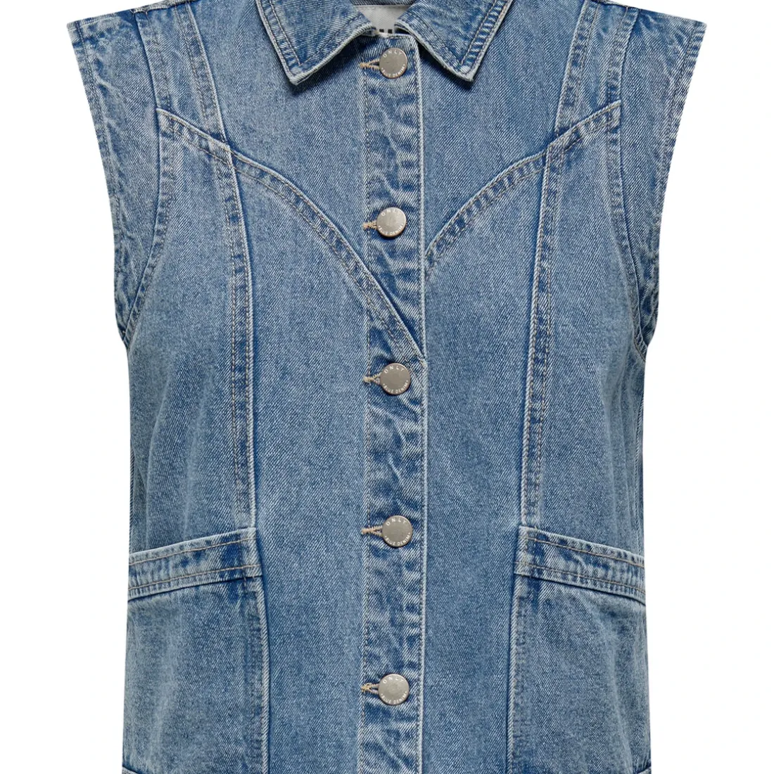 Vest en Jean sans manche ONLKENNEDY - Bleu Amy
