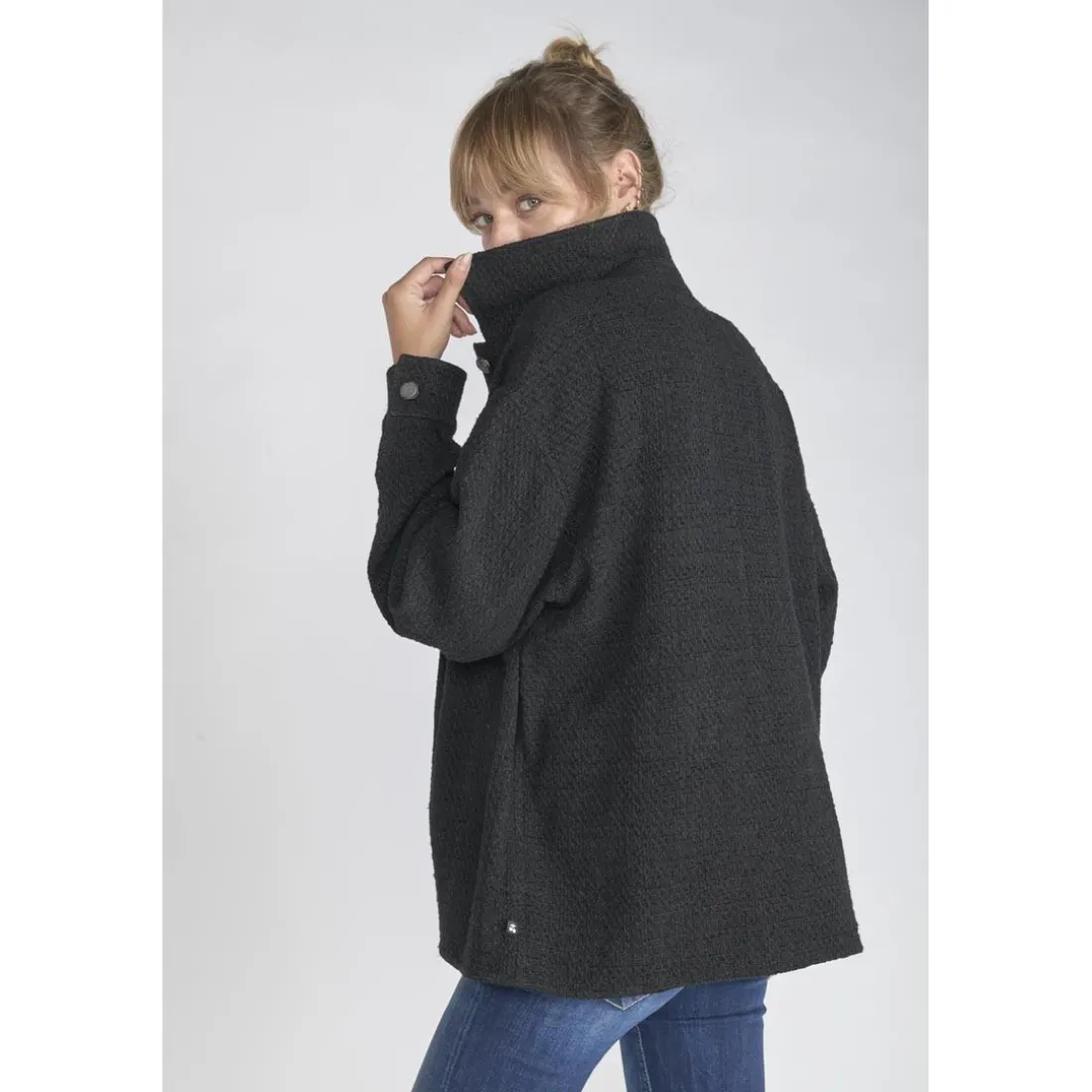 Veste ANATOLI noir en coton
