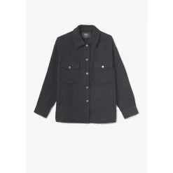 Veste ANATOLI noir en coton