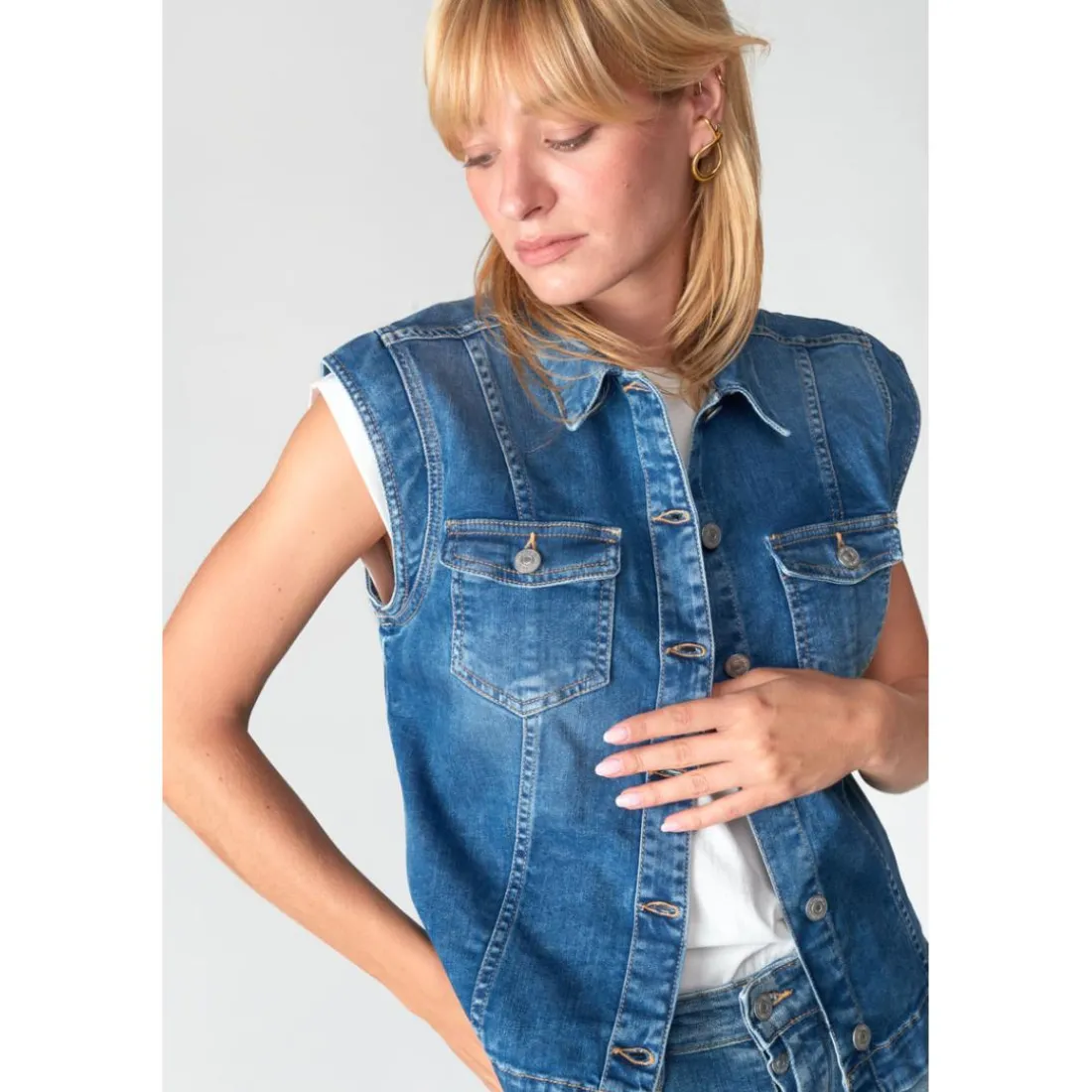 Veste ATHENA bleu Juno