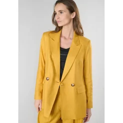 Veste BEKY moutarde Yas en viscose