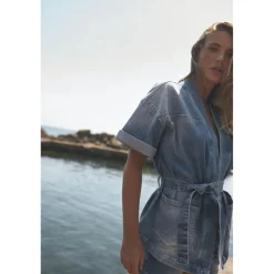 Veste BEOCCA bleu Uma
